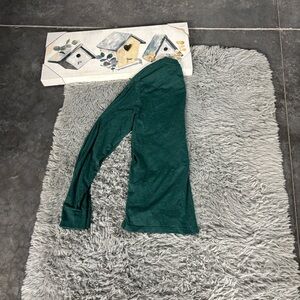 Aeropostale Heather Green Crew Neck Long Sleeves Tee Gray AERO NEW YORK Men’s M